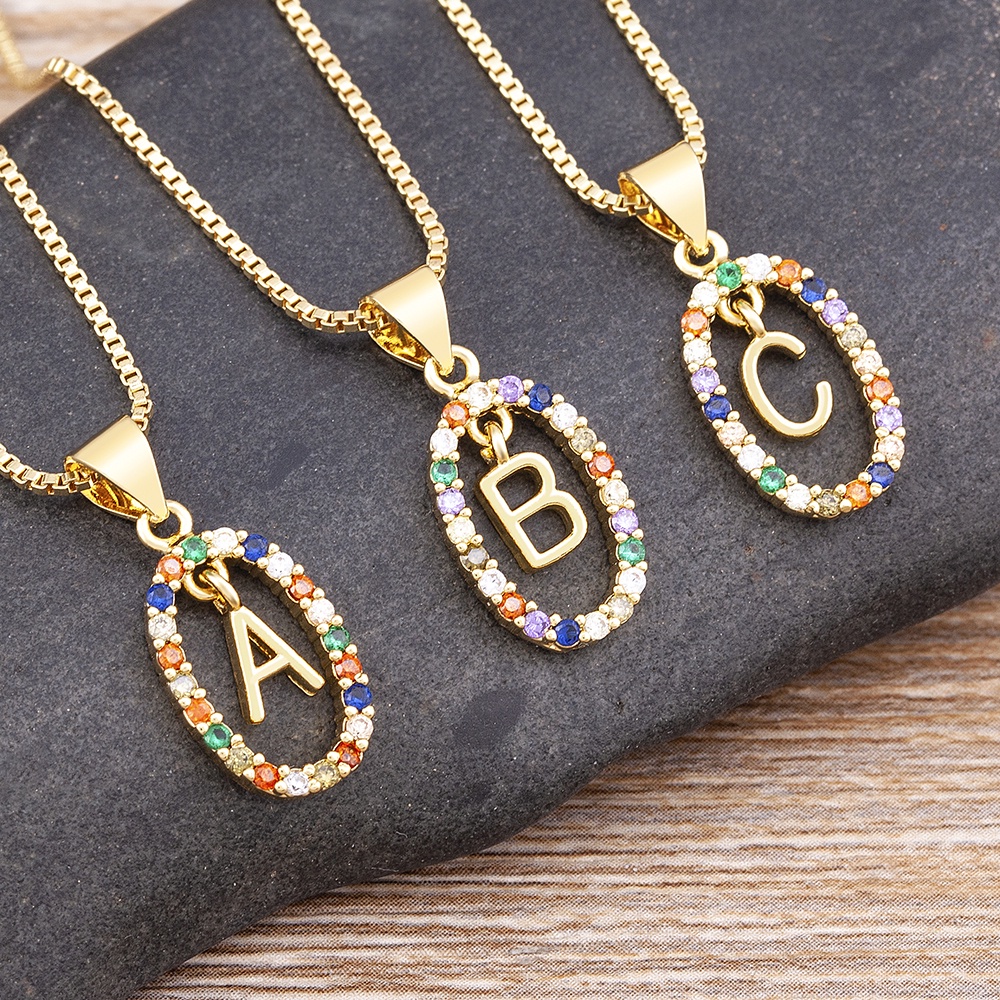 Vòng cổ Mặt 26 Chữ Cái A - Z Thời Trang Dành Cho Nữ
