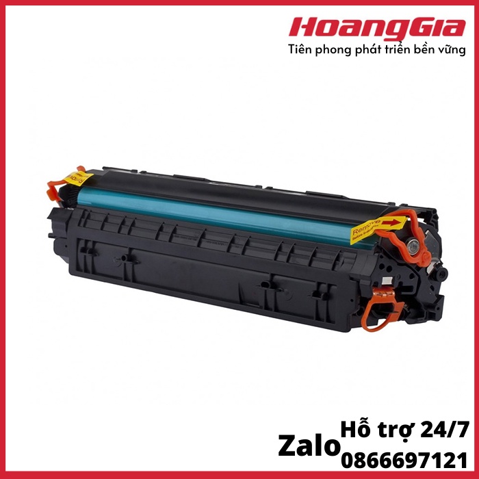 Hộp mực in 35A/85A dùng cho máy in HP 1005, 1006,... canon 6000, 6030, 3050 có lỗ đổ mực và lỗ đổ thải