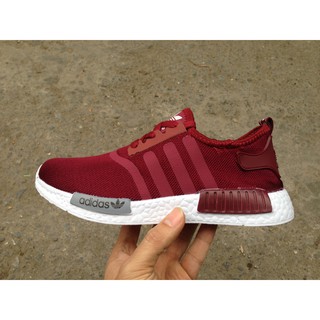 FREE SHIP + FULL BOX] Giày Adidas NMD R1 màu Đỏ đô đỏ mận