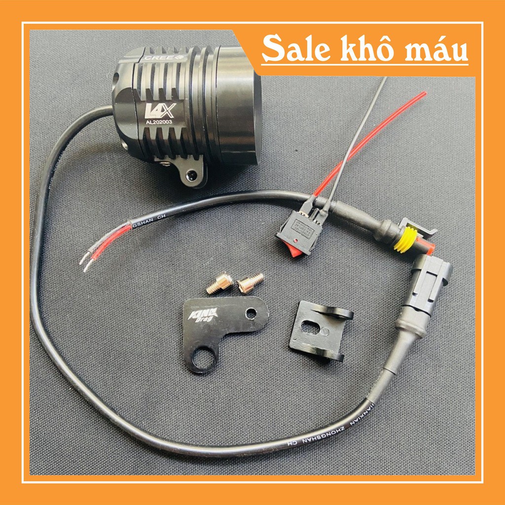 [SALE SỐC]  ĐÈN LED TRỢ SÁNG L4X ĐI KÈM PHỤ KIỆN HÀNG CAO CẤP PHÙ HỢP MỌI LOẠI XE