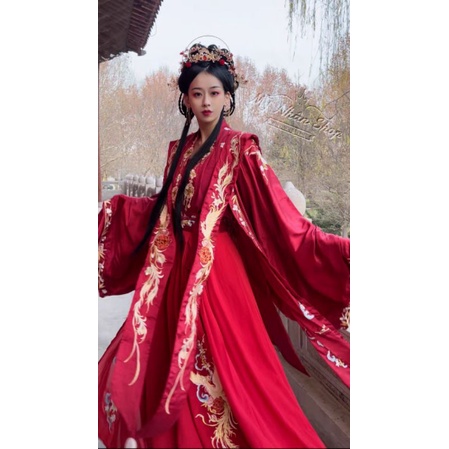 Hán phục CP hàng Hãng thêu Long Phụng