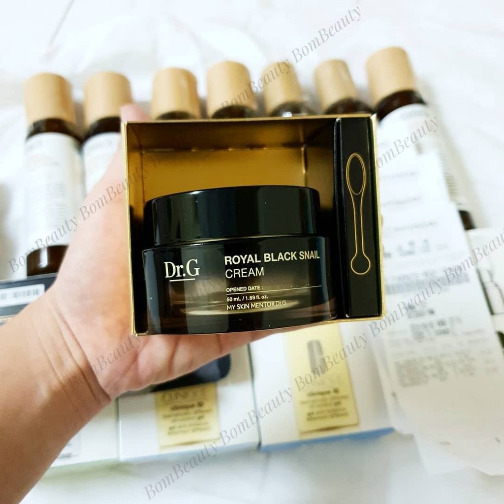 Kem dưỡng da ốc sên drg dr.g Dr.G Black Snail (mẫu như ava)