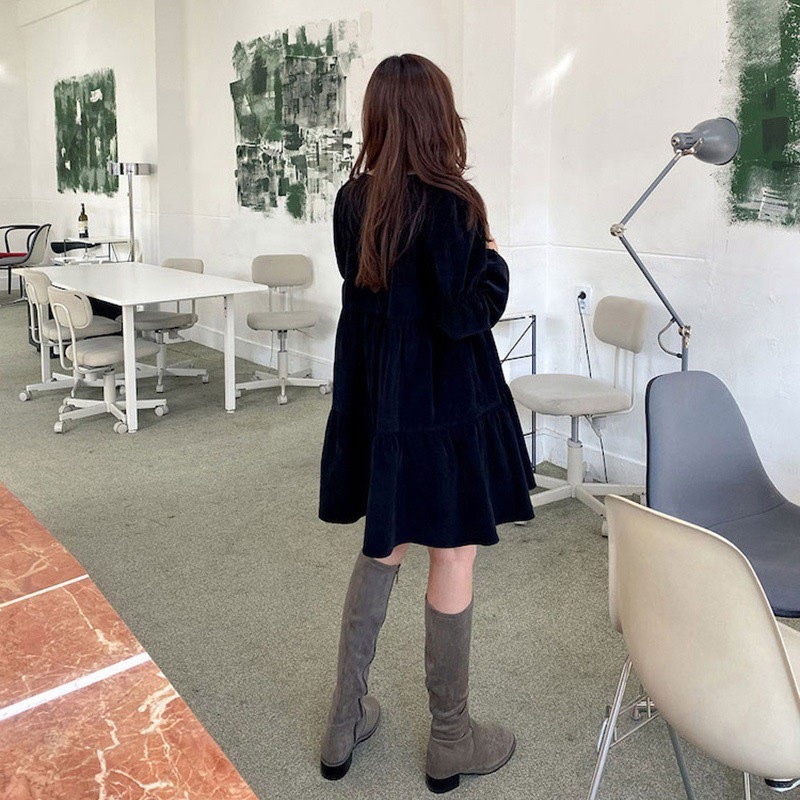 Váy Babydoll Basic Hàng Qc ảnh thật Kaylee | BigBuy360 - bigbuy360.vn