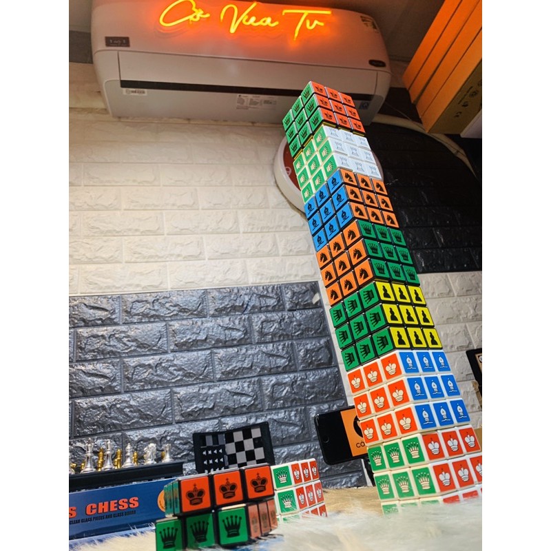 Rubik cờ vua 3x3 - Rubik chess 3x3 - Hàng độc lạ