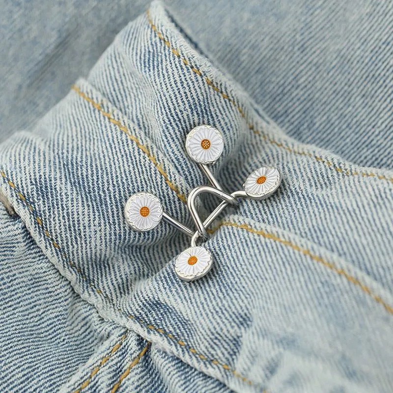 Nút cài, nút gài, khuy cài điều chỉnh lưng quần jean quần bò cạp rộng cho nữ siêu hot 2021.