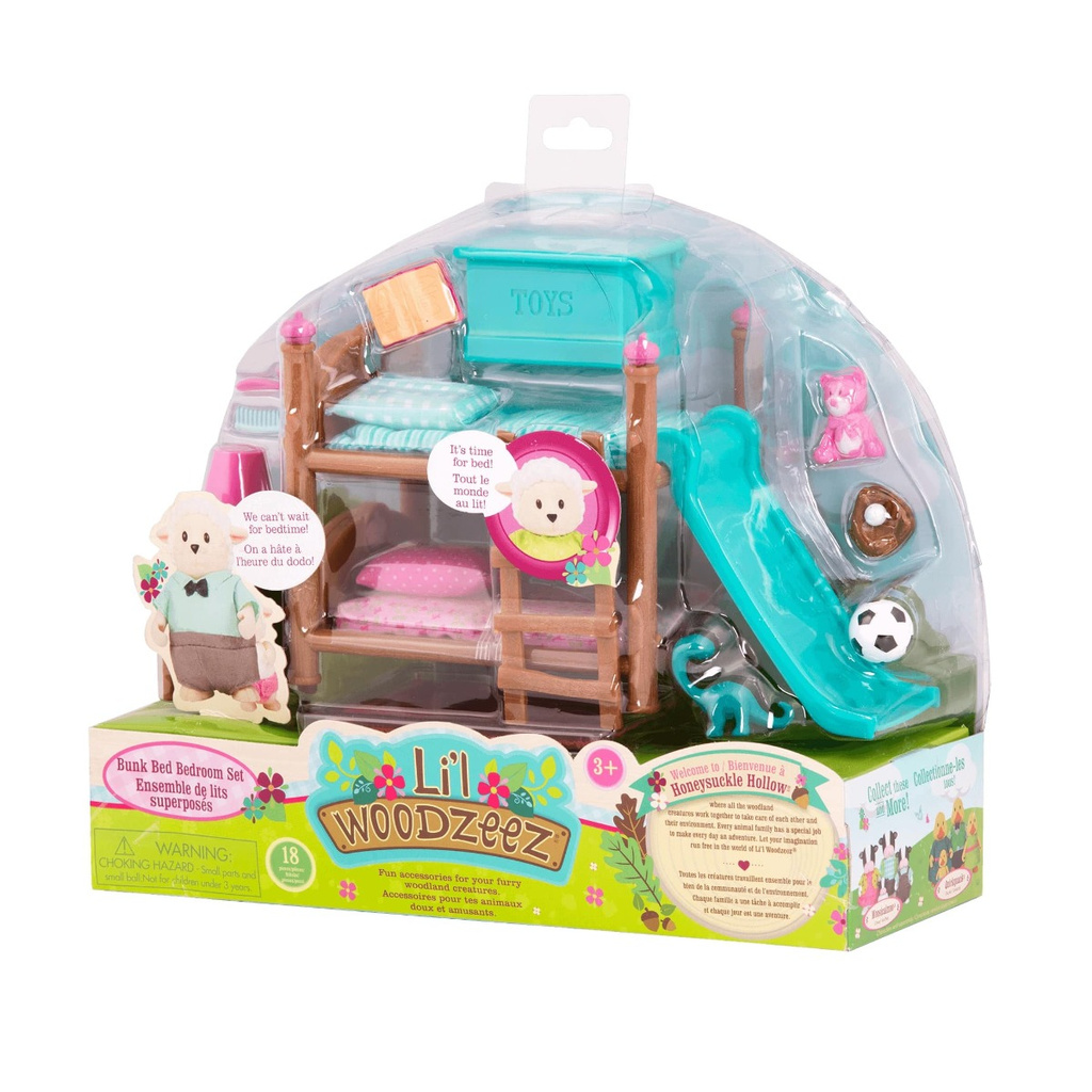 LIL WOODZEEZ Mô hình Phòng ngủ của bé 6169Z