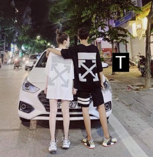 Áo off white phản quang 4 mũi tên TTY472