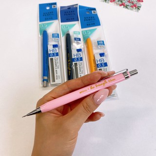 [DAISO] Set bút chì kim + ngòi chì