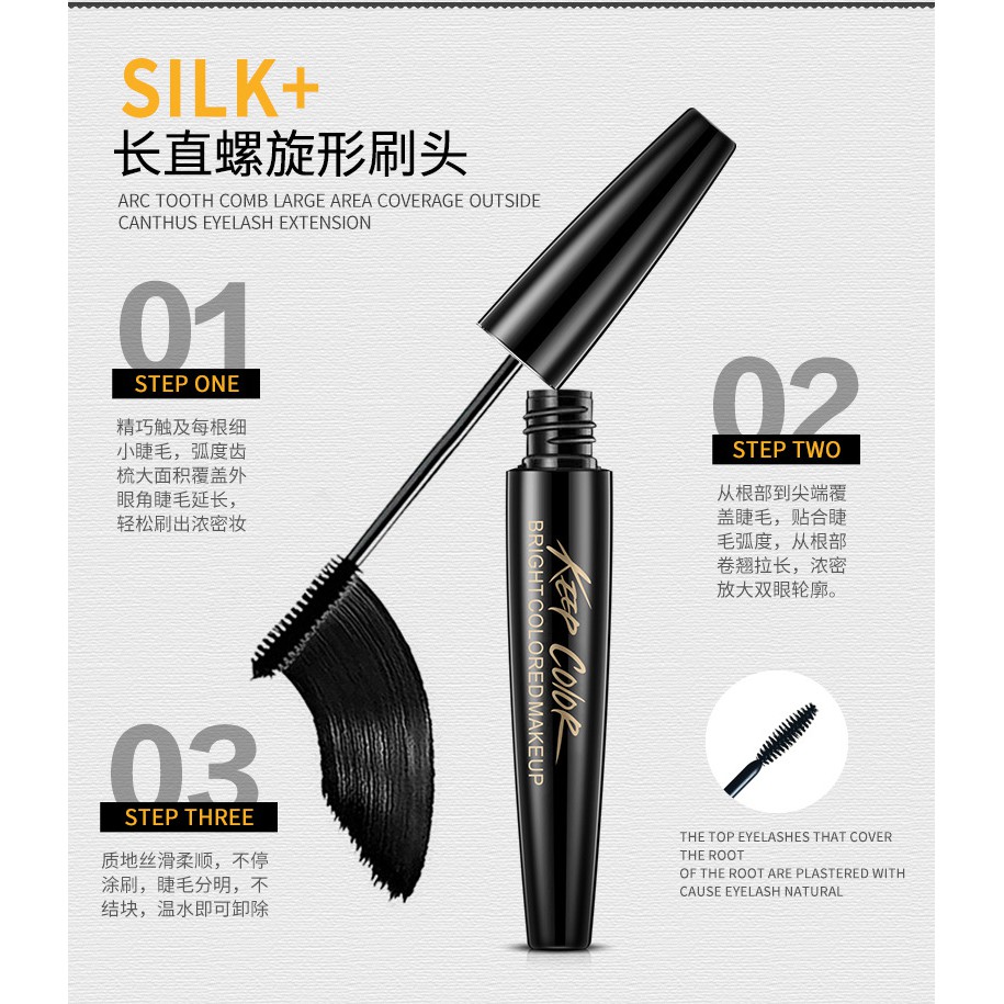 Mascara Làm Cong Dài Mi Rorec Keep Color – Siêu Phẩm Chuốt Mi | BigBuy360 - bigbuy360.vn