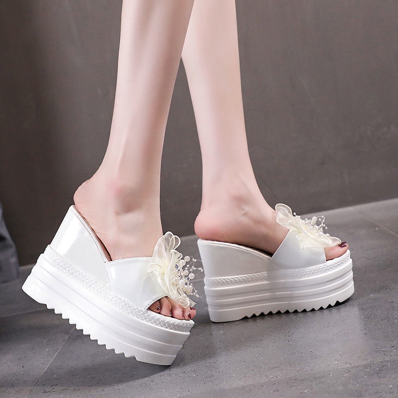 Dép đế xuồng 12cm thời trang mới dành cho bạn nữ