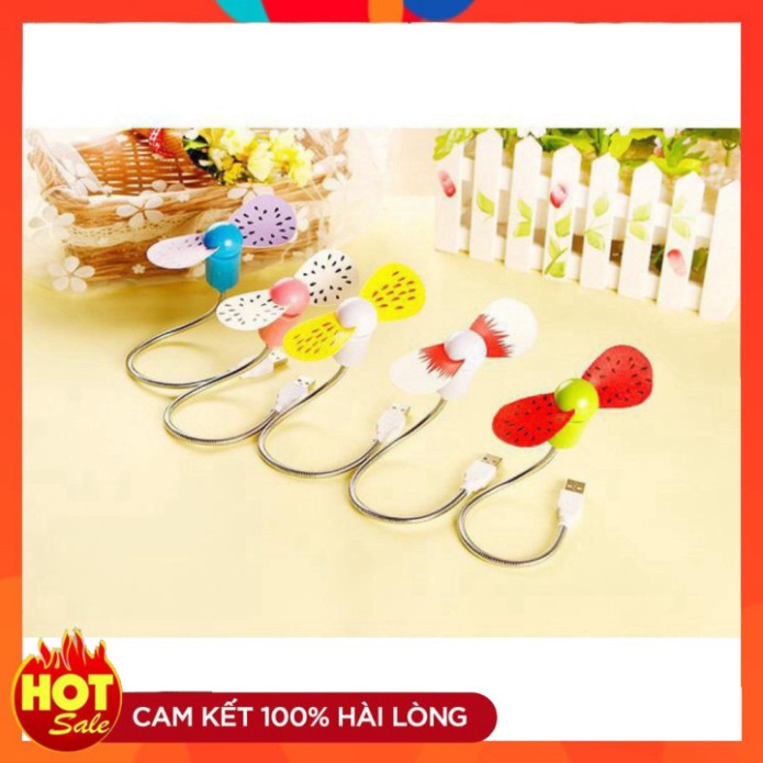 Quạt USB Cánh Mềm 2 Cánh To Siêu Mát, Đa Dạng Màu Sắc