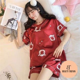 SET ĐỒ LỤA MẶC NHÀ - BỘ PIJAMA LỤA CAO CẤP CHO NỮ
