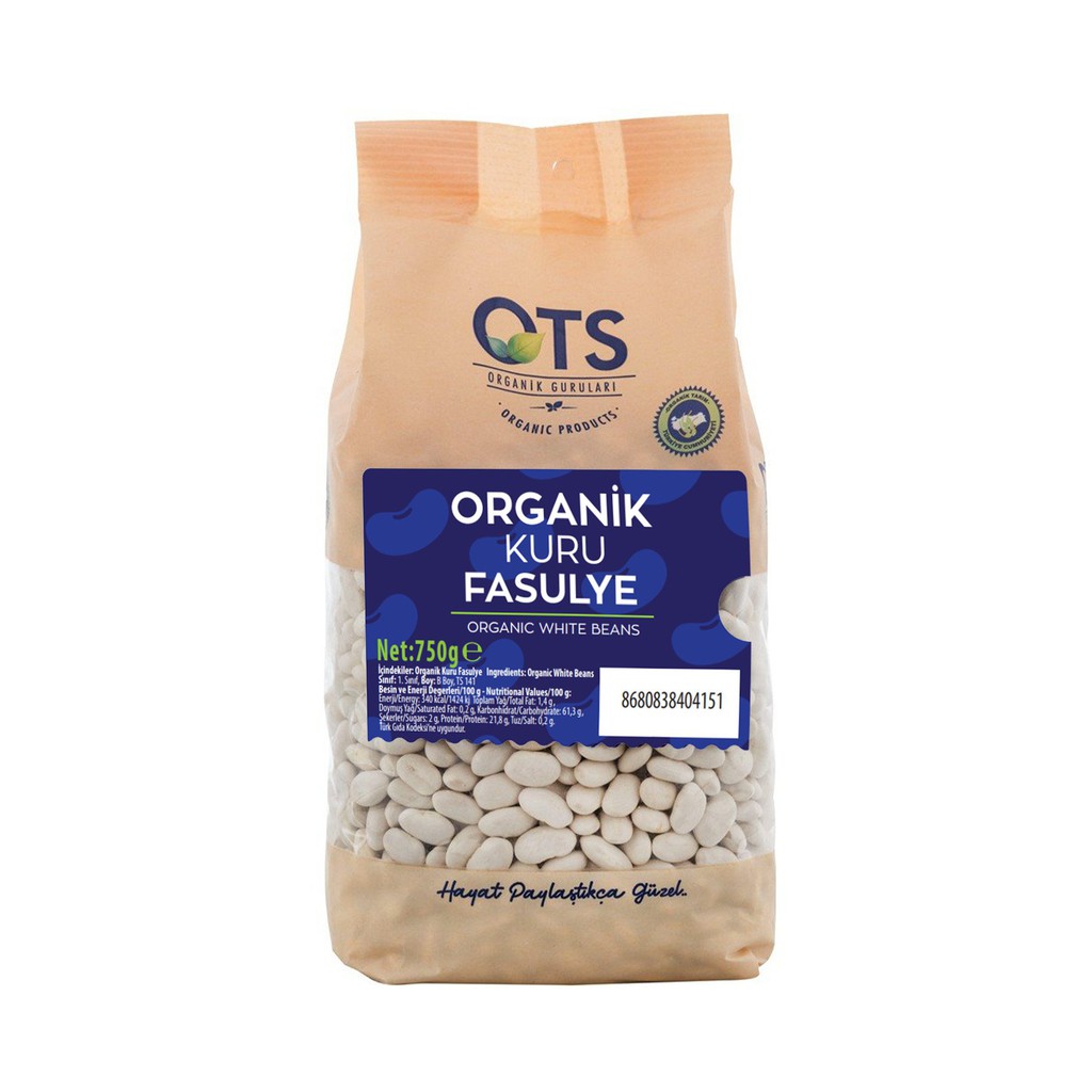 Đậu trắng hữu cơ OTS Organik 750g