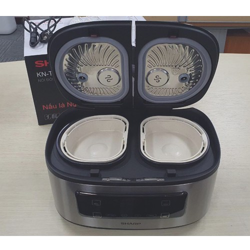 Nồi đôi đa năng Sharp KN-TC50VN-SL | KN-TC50VN-WH (Hàng chính hãng – BH 12 tháng) | BigBuy360 - bigbuy360.vn