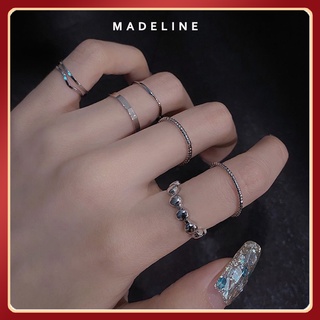 Set 8 nhẫn Madeline N14 phong cách cổ điển cá tính