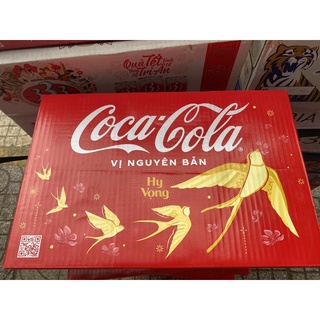 thùng 24 lon Cocacola- ship hỏa tốc- date mới