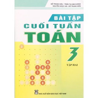 Sách - bài tập cuối tuần toán 3 - tập 2