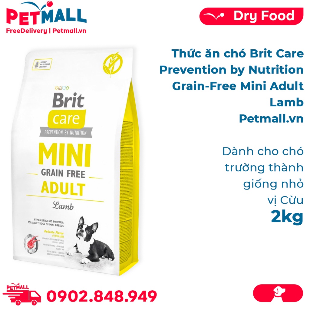 Thức ăn chó Brit Care Prevention by Nutrition Grain thumbnail