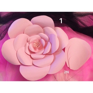 Set 1 hoa backdrop cắt sẵn