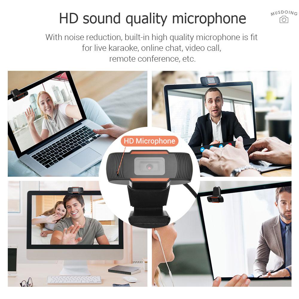Webcam Usb 720p Hd Tích Hợp Micro Tiện Dụng Cho Máy Tính | BigBuy360 - bigbuy360.vn