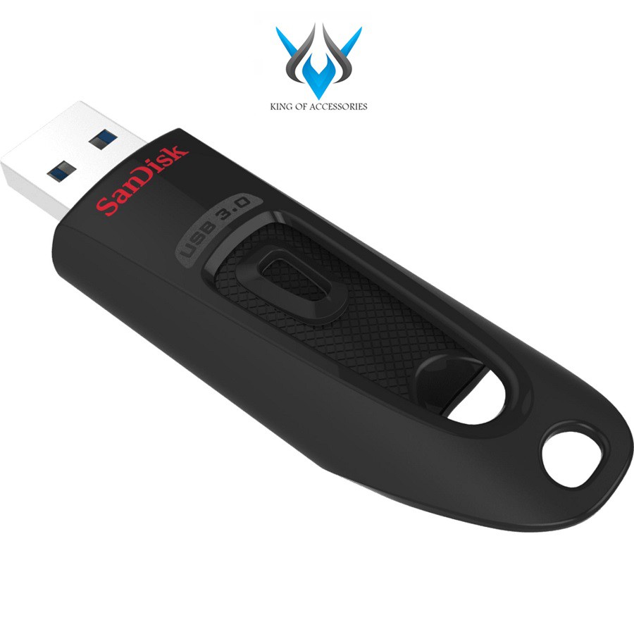 USB 3.0 SanDisk Ultra CZ48 64GB 100MB/s (Đen)