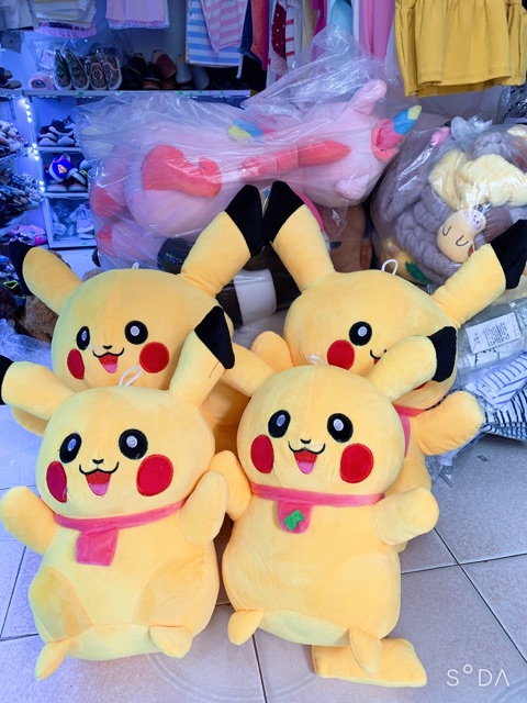 Gấu bông Picachu [ SIÊU YÊU] [ẢNH THẬT SHOP TỰ CHỤP]