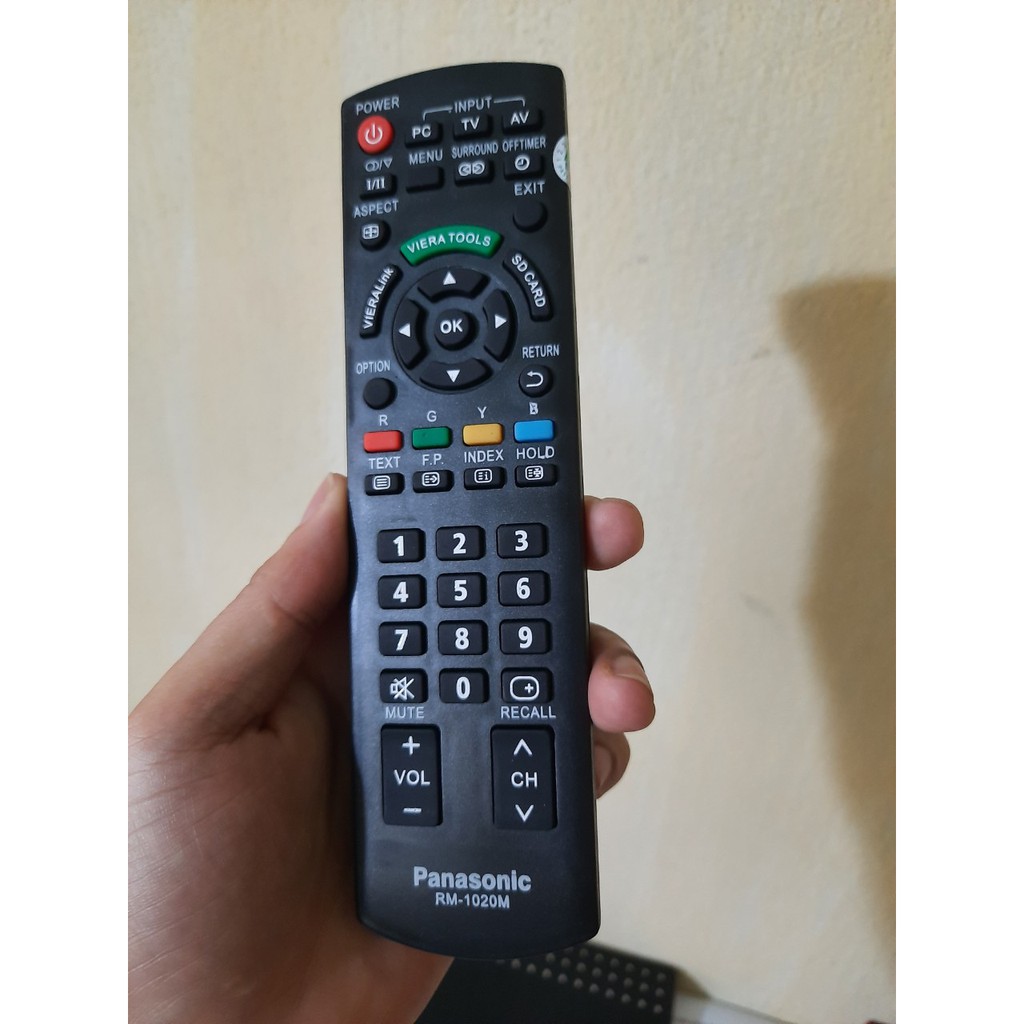 Remote Điều khiển tivi Panasonic RM-1020M LED/LCD/Smart TV- Hàng chính hãng theo TV 100% Tặng kèm Pin