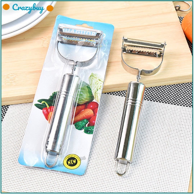 Dụng cụ bào vỏ củ quả bằng thép không gỉ tiện lợi cho nhà bếp