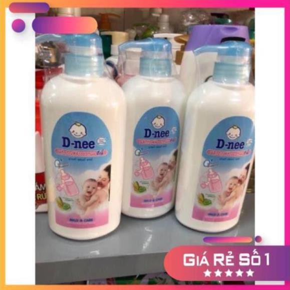 Nước xúc bình sữa vệ sinh bình uống dnee 620ml thái lan - Nước rửa bình sữa, núm ty - chăm sóc sức khỏe mẹ và bé