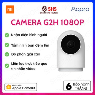 Máy quay camera thông minh Xiaomi Aqara G2H 1080P, hỗ trợ tầm nhìn ban đêm, theo dõi qua App, ZNSXJ12LM, SHS Vietnam