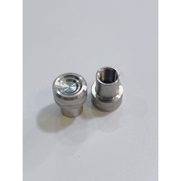 Cặp van vòi inox Salaya CTS tặng tán & cao su đậy, hàng chuẩn đẹp