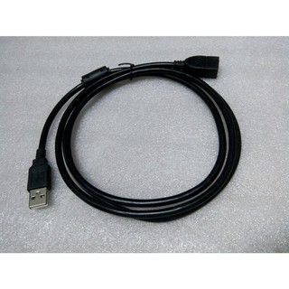 Cáp nối dài usb 1,5m đen, dây usb nối dài 1,5m