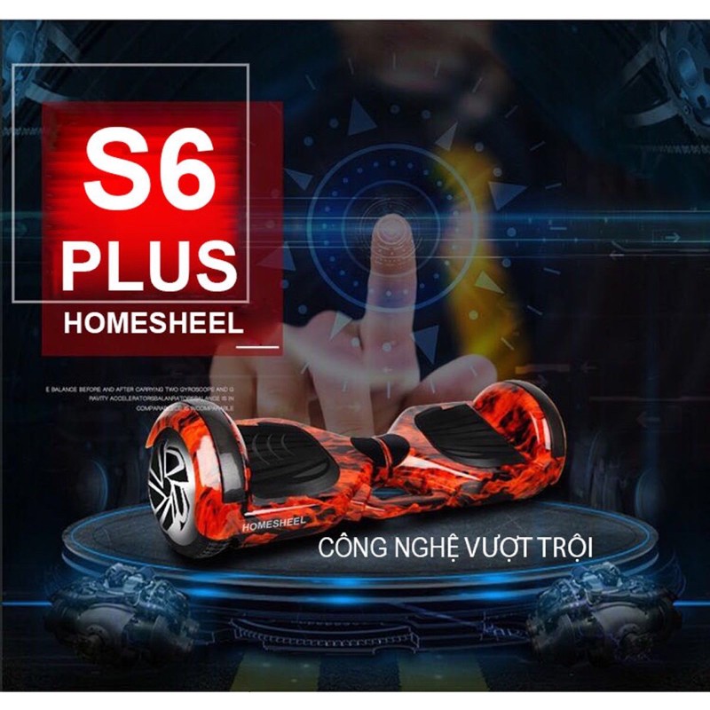 XE ĐIỆN CÂN BẰNG HOMESHEEL S6 PLUS