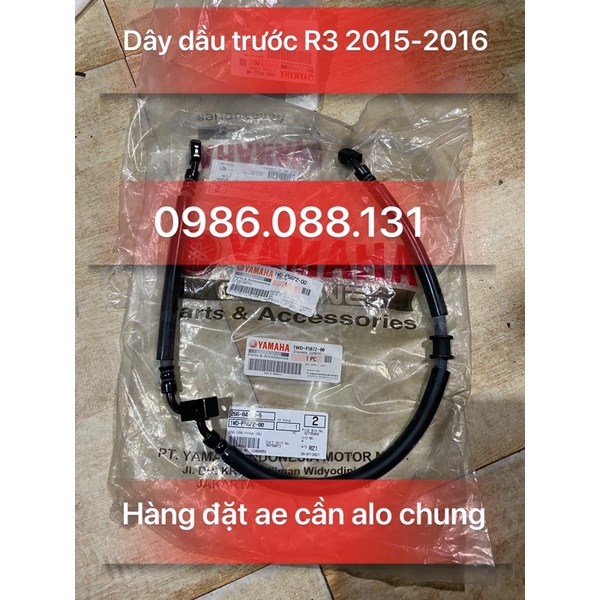 dây dầu trước R3 zin chính hãng