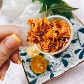 Bánh dẻo sate tỏi hành phi chấm-BÁNH CHẤM
