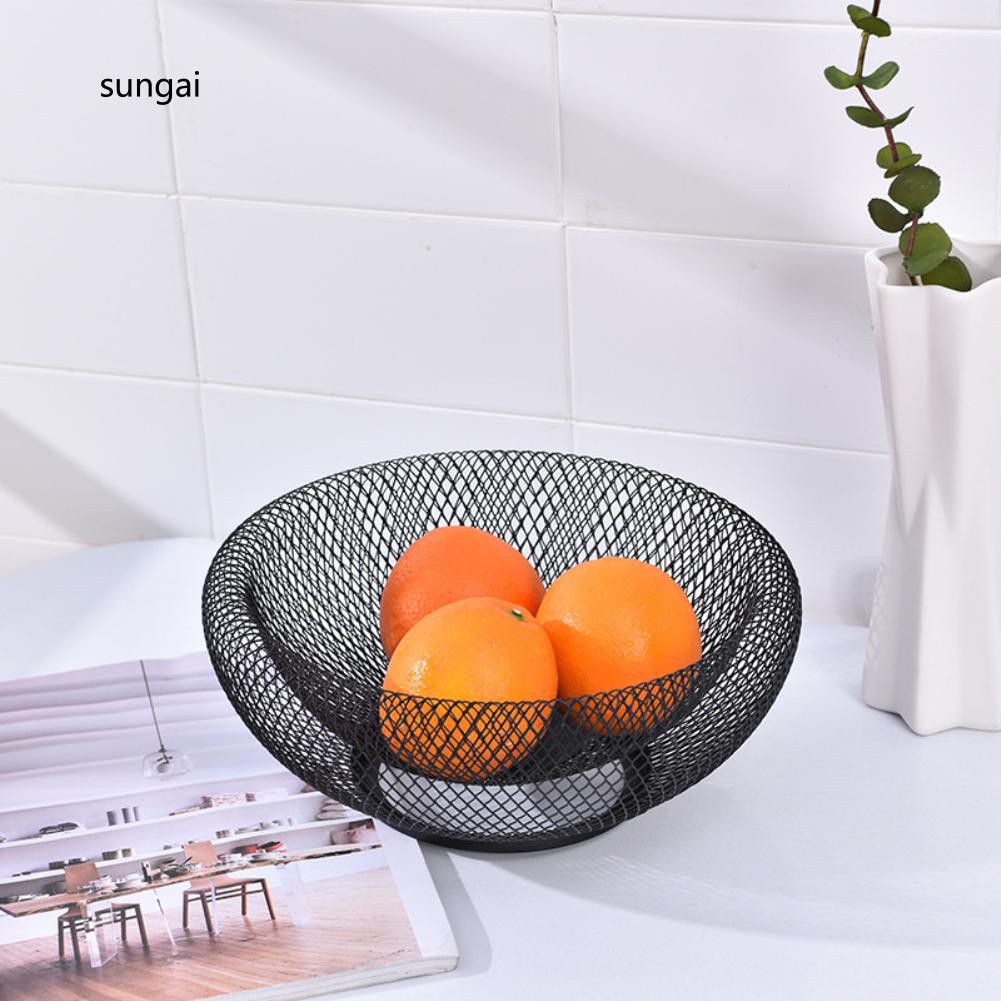 Rổ sắt 2 tầng để trái cây kẹo tiện lợi | BigBuy360 - bigbuy360.vn