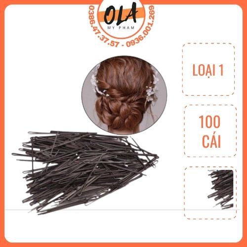 Kẹp tăm làm tóc cô dâu 100 cái - mỹ phẩm ola