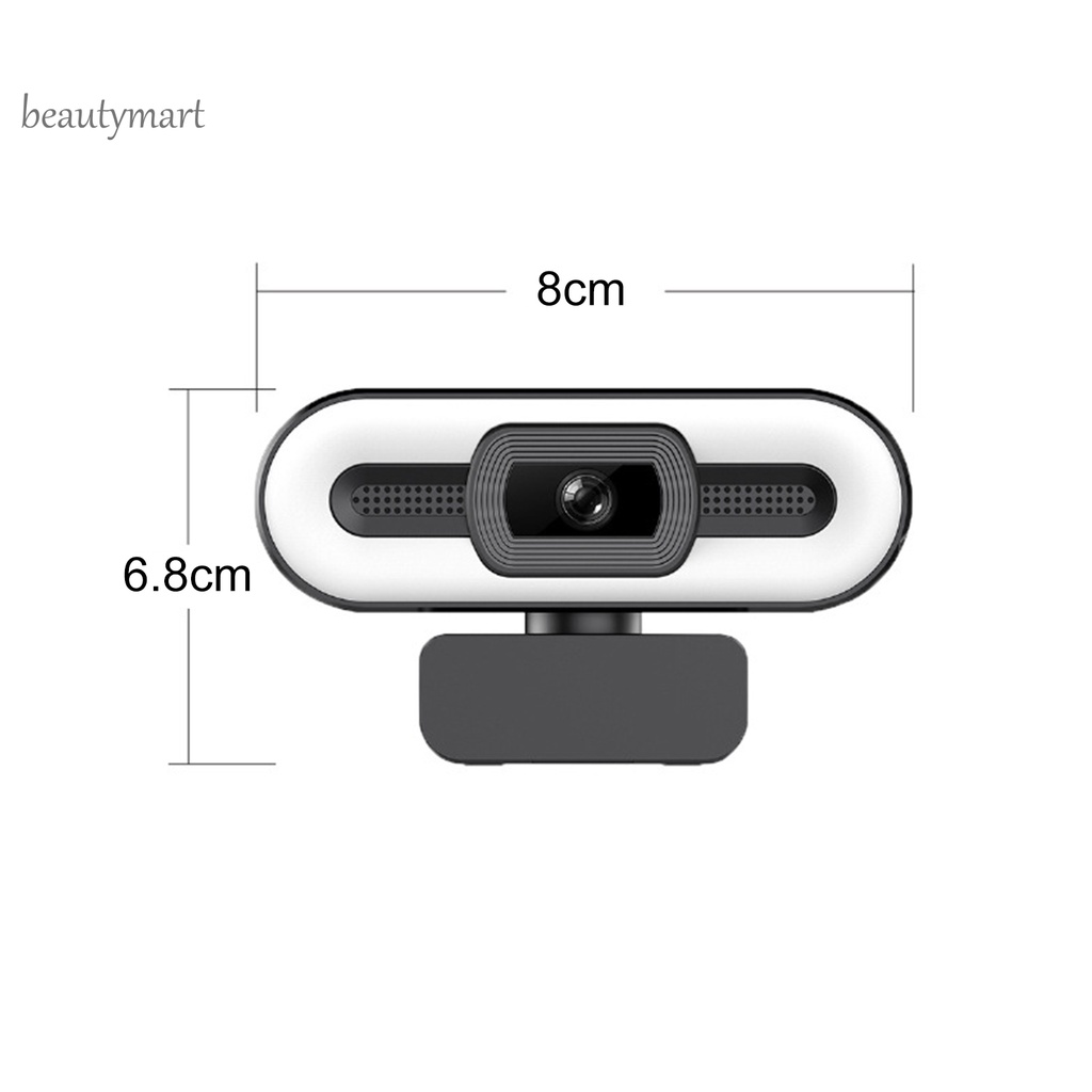 Webcam USB 1080P/2K tự động lấy nét siêu rõ ràng kèm micro cho máy tính | BigBuy360 - bigbuy360.vn