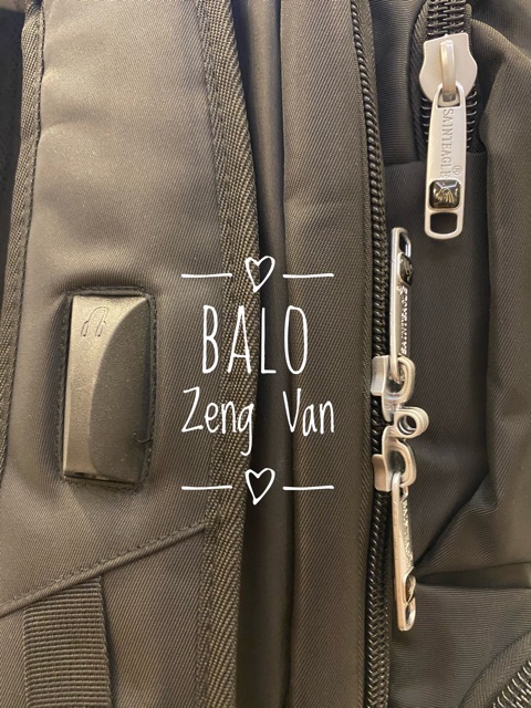 Balo laptop Saint Eagle jack tai nghe 17inch