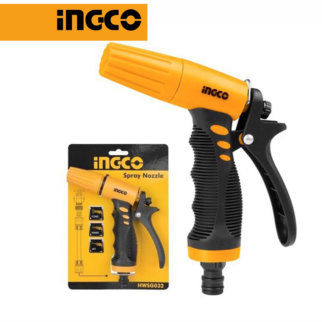 Vòi xịt đa năng tưới cây rửa xe INGCO HWSG032