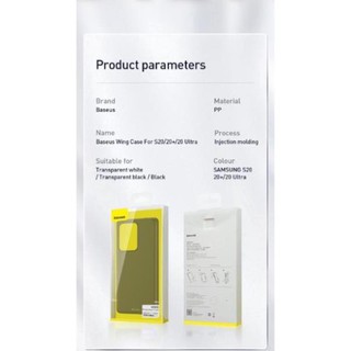 Ốp Siêu mỏng Baseus Samsung S20/S20+/S20 Ultra