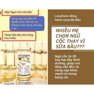 Bột Ngũ Cốc 20 hạt dinh dưỡng Lovefarm