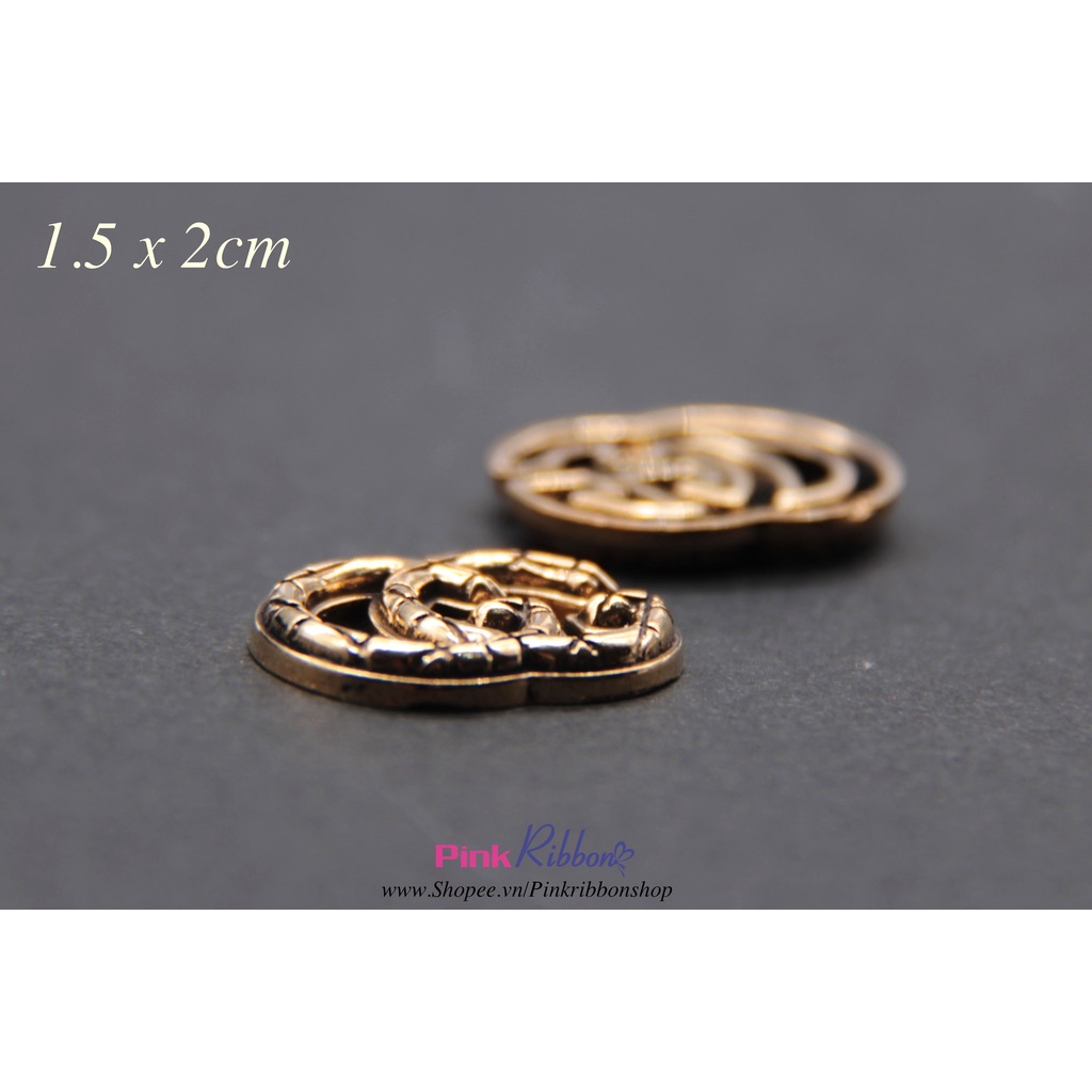 SET 2C - Charm biểu tượng chữ GG