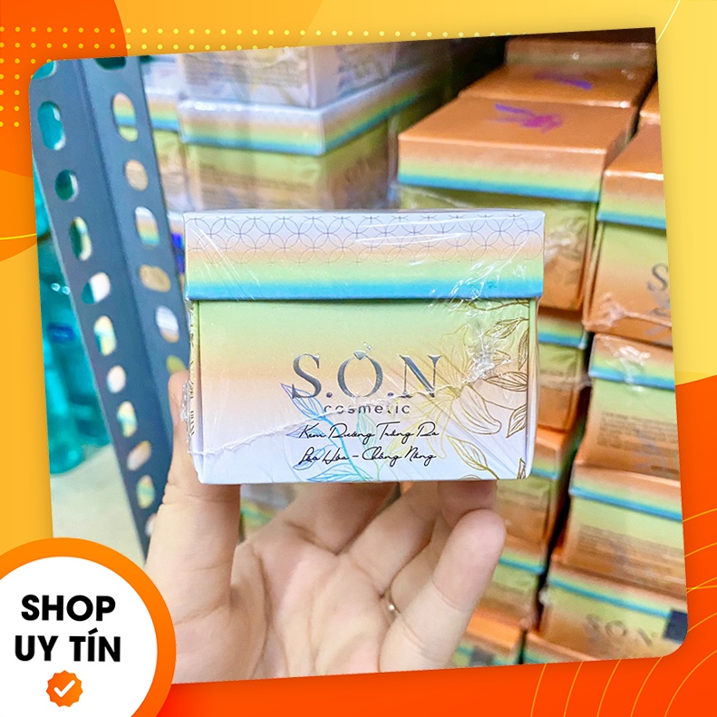 [Chính hãng] Kem face SON màu trắng - Kem dưỡng trắng da chống lão hóa - Mỹ phẩm S.O.N - 8938532048066