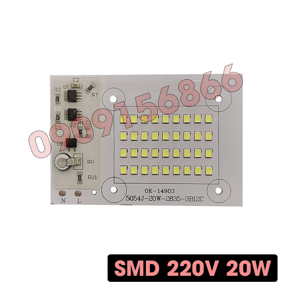 Mắt Led smd 220v 50w 30w 20w