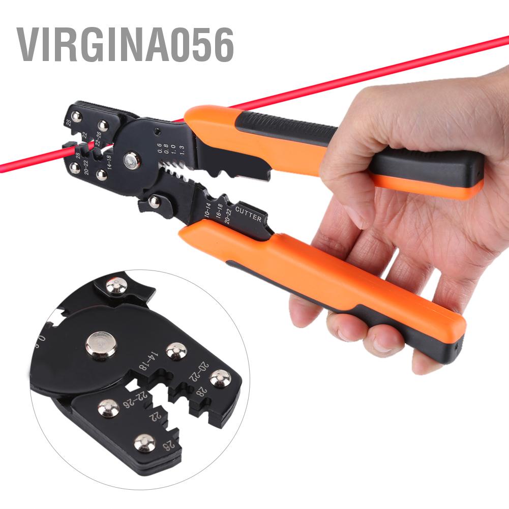 Có thể bán buôn Kìm tuốt dây cáp và dây điện thủ công đa năng dành cho thợ điện virgina056 Hàng giao ngay