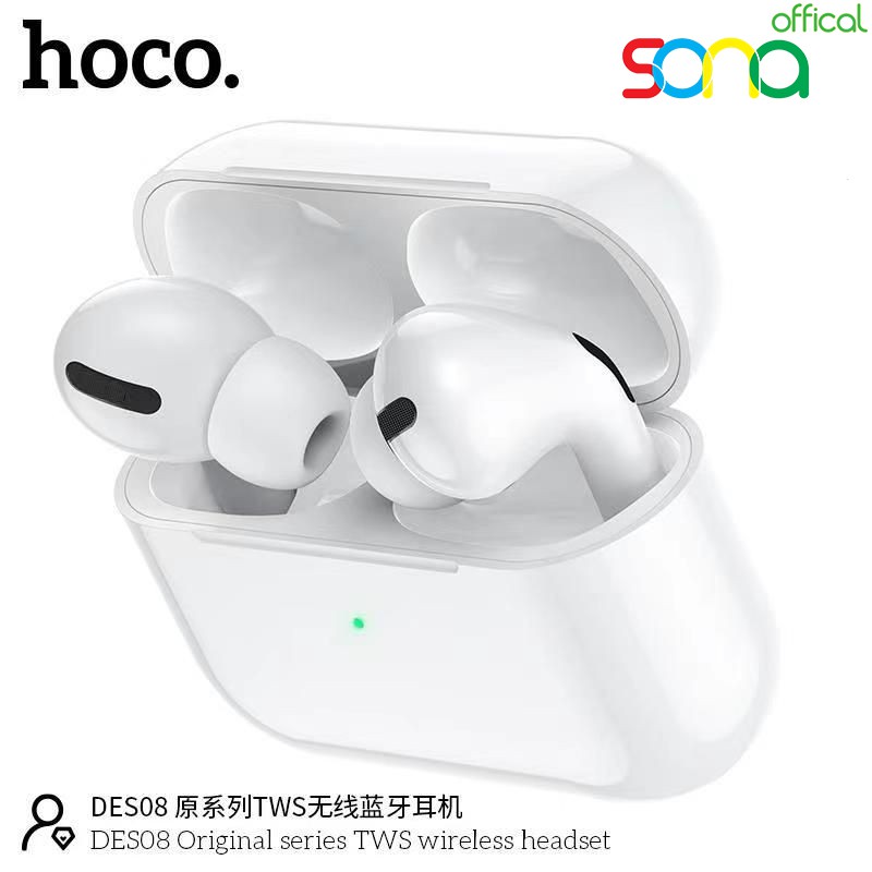 Tai nghe bluetooth, tai nghe không dây, blutut HOCO DES08 chính hãng bảo hành 12 tháng - SONA Offical