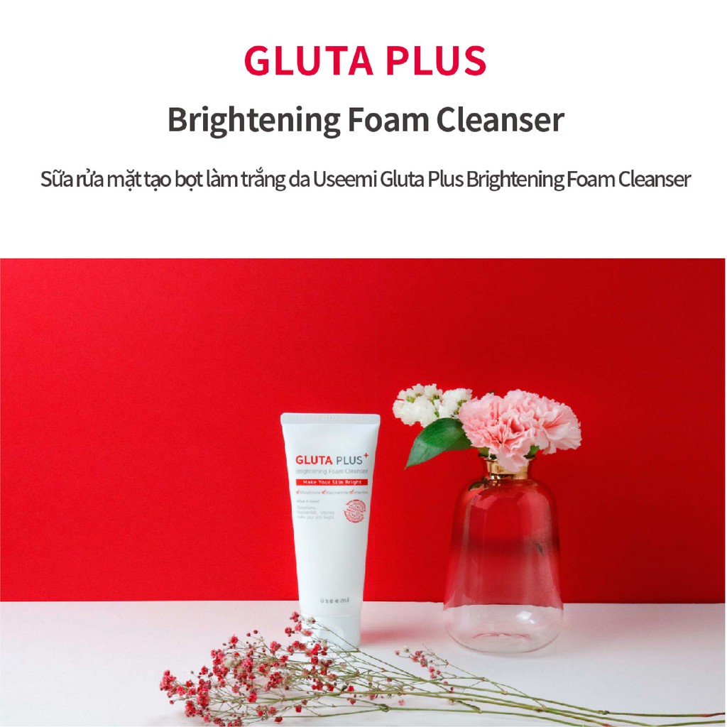 Sữa Rửa Mặt USEEMI Tạo Bọt Làm Trắng Da Dung Tích 150ml | BigBuy360 - bigbuy360.vn