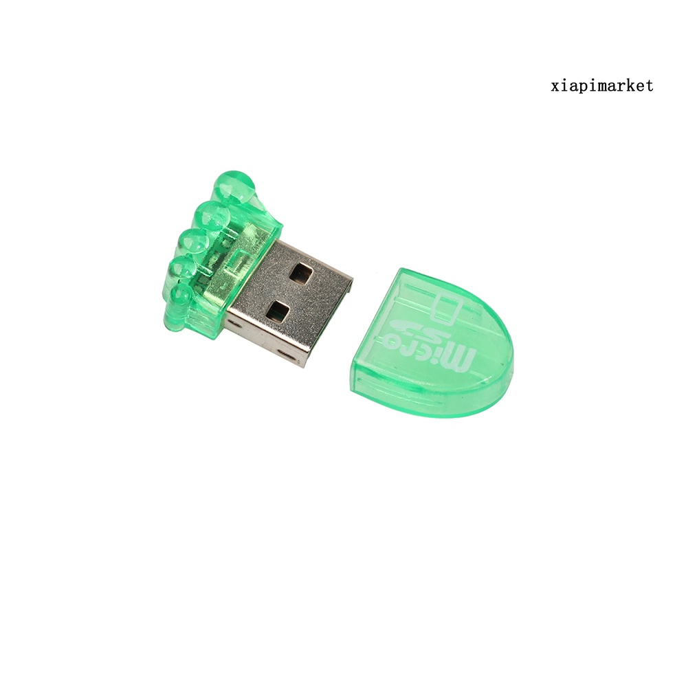 MAT_Creative Little Feet Shape Memory Card Reader Portable High Speed USB 2.0