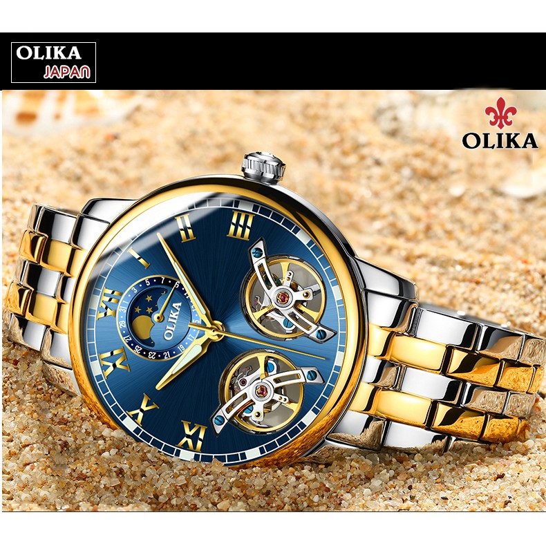 Đồng Hồ Nam OLIKA 8862 Mặt Siêu 3D, Dây Demi Sang Trọng, Chống Nước Tốt | BigBuy360 - bigbuy360.vn